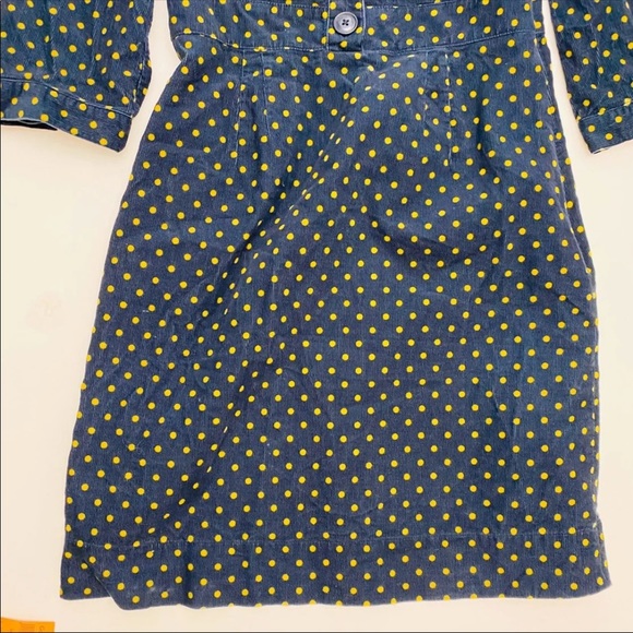 Boden Placket Cord Polka Dot Dress | SZ 4 - Picture 5 of 9